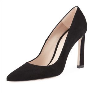 NWT Stuart Weitzman Chicster Seda Black Pump